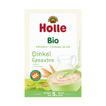 Holle Organic Milk Cereal With Spelt 250g (109809) - Euromallusa