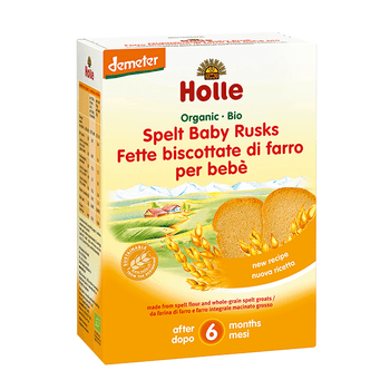 Holle Organic Spelt Baby Rusks 200g (111212) - Euromallusa