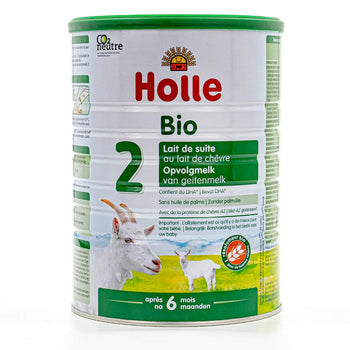 Holle Stage 2 (6+ Months) Goat Milk Formula: Dutch Version (800g) - Euromallusa