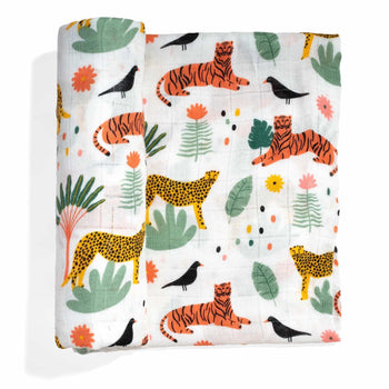 In The Jungle bamboo swaddle - Euromallusa