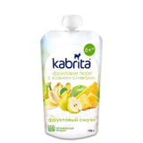 Kabrita Fruit Smoothie And Apple Puree With Sweet Goat Milk Cream 100G (1002870) - Euromallusa