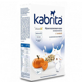 Kabrita Multigrain Cereal With Pumpkin With Goat Milk 180G (600426) - Euromallusa