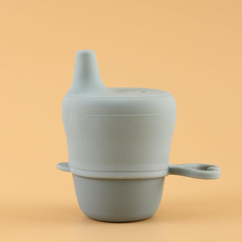 Silicone Cup with Sippy Lid (Ether) - Euromallusa