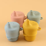 Silicone Cup with Sippy Lid (Ether) - Euromallusa