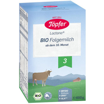 Topfer 3 Bio Lactana 600 g - Euromallusa