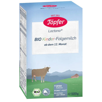 Topfer Lactana Kinder Follow-On Milk 500 G - Euromallusa